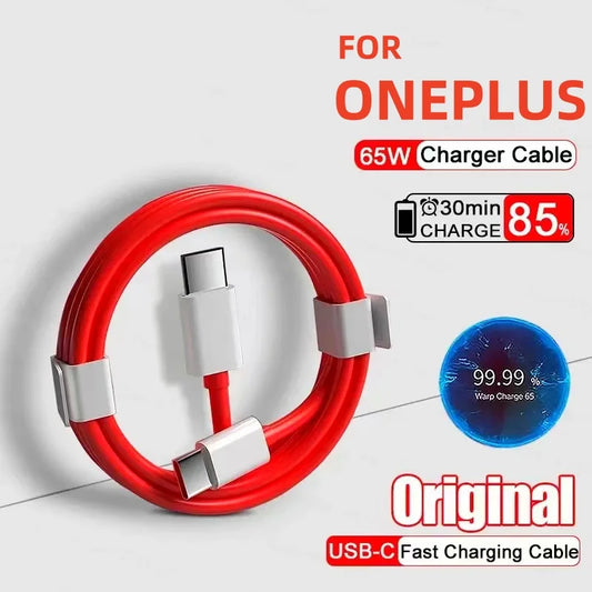 65W USB-C Supervooc Fast Charger Cable