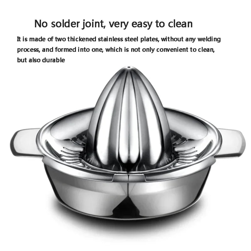 Stainless Steel Manual Lemon Juicer