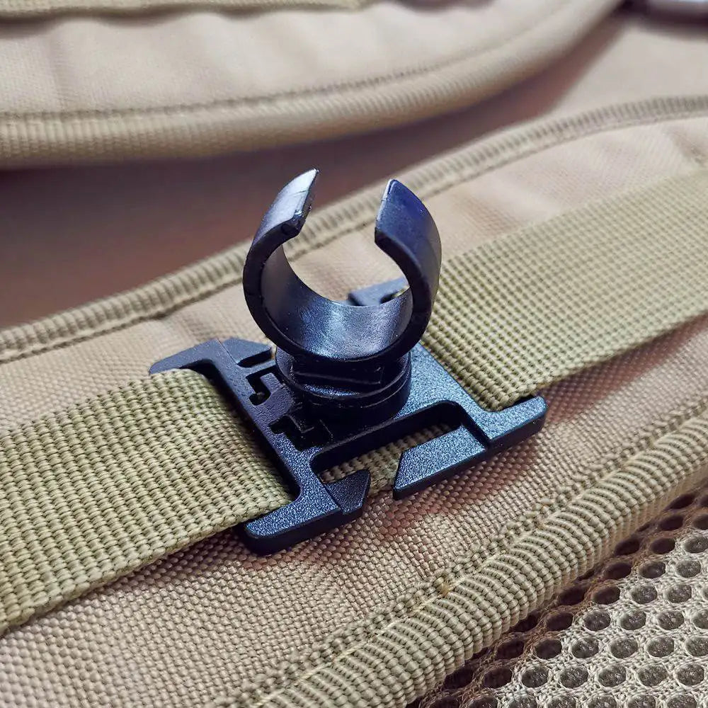 Swivel U Ring Flashlight Holder Clamp