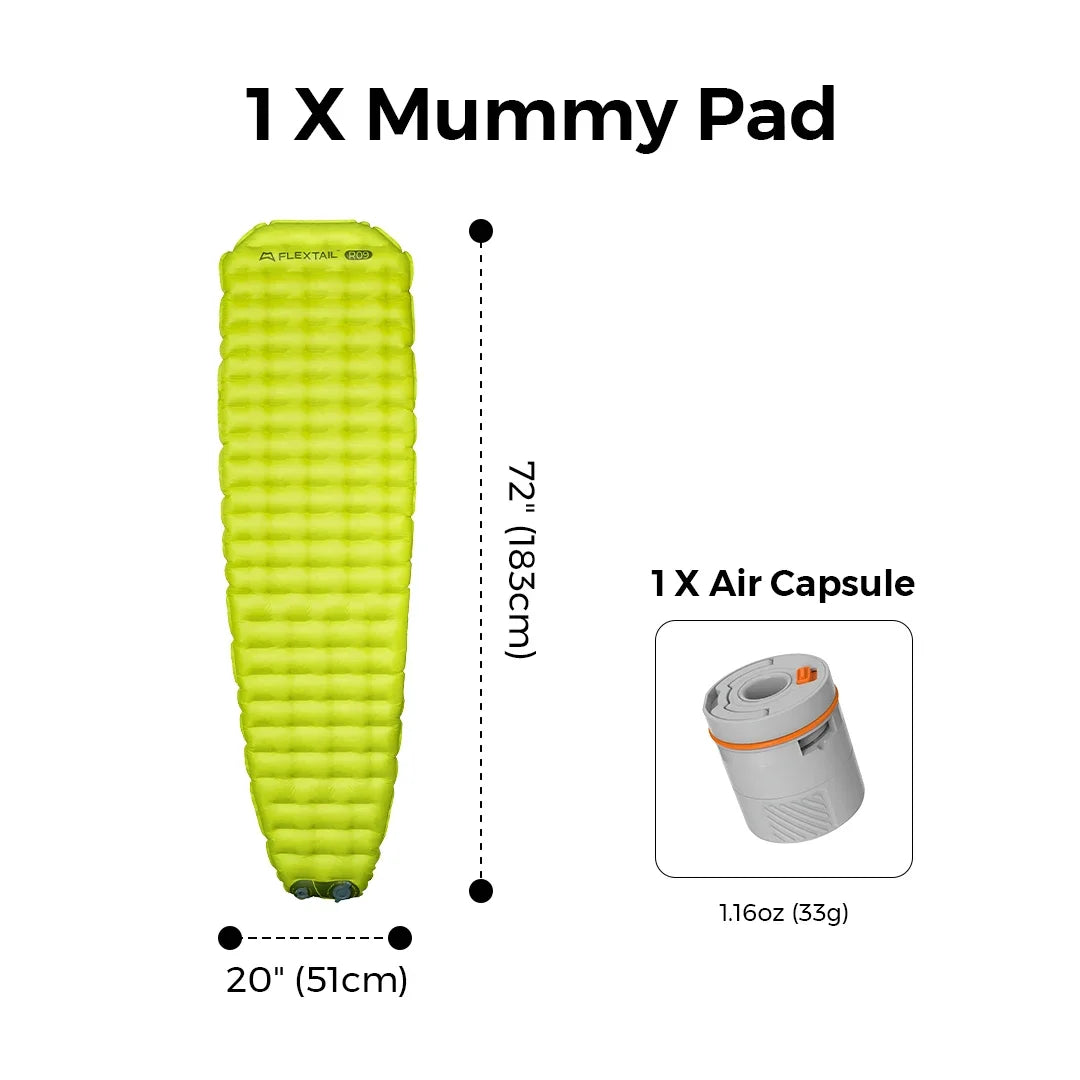 FLEXTAIL Insulated Inflatable Sleeping Pad